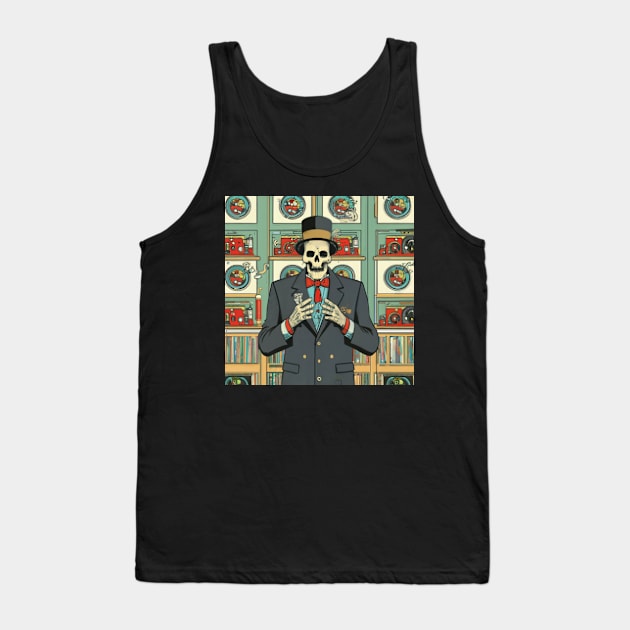 Record shop Tank Top by OldSchoolRetro